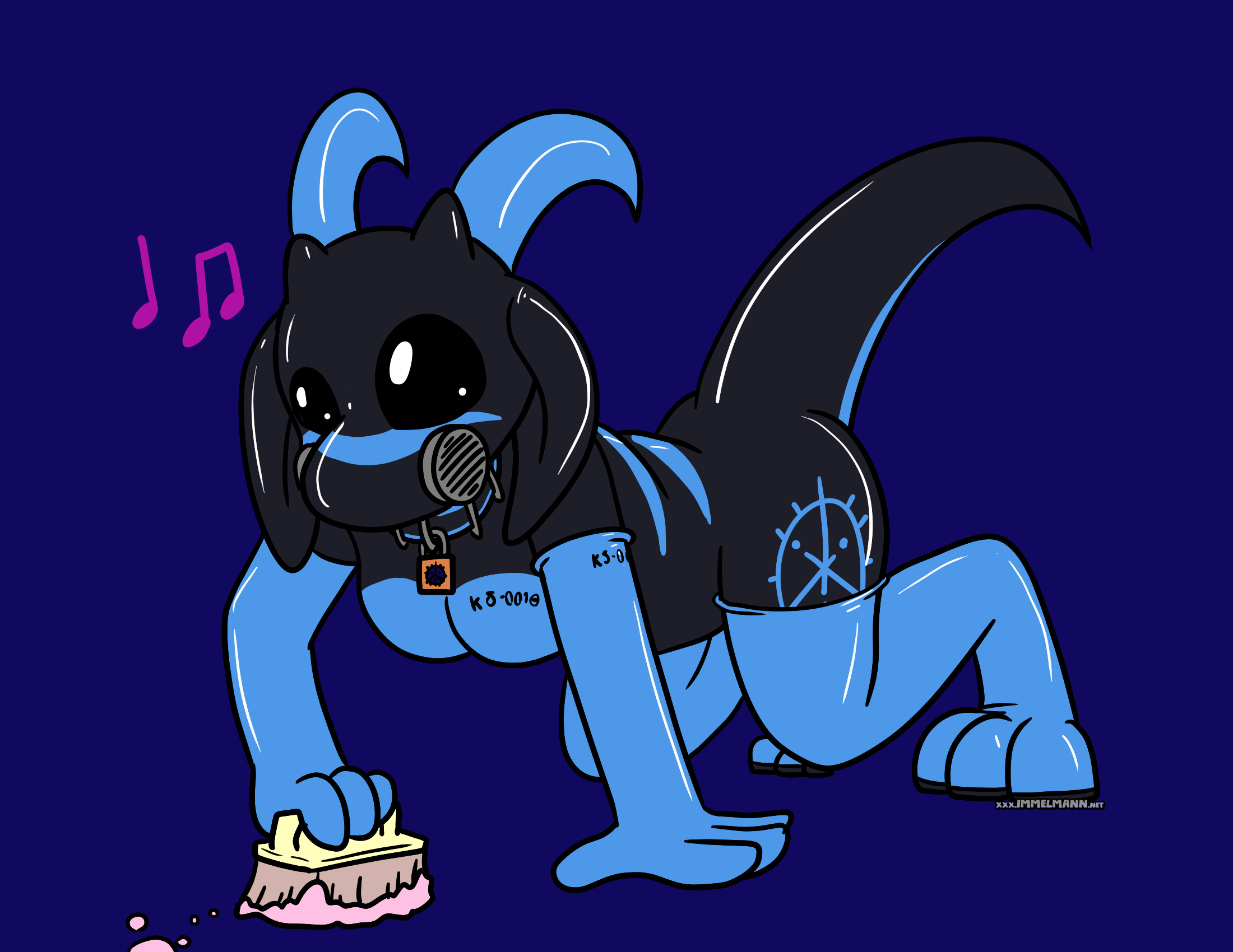 001228 RbbrGloveKobold